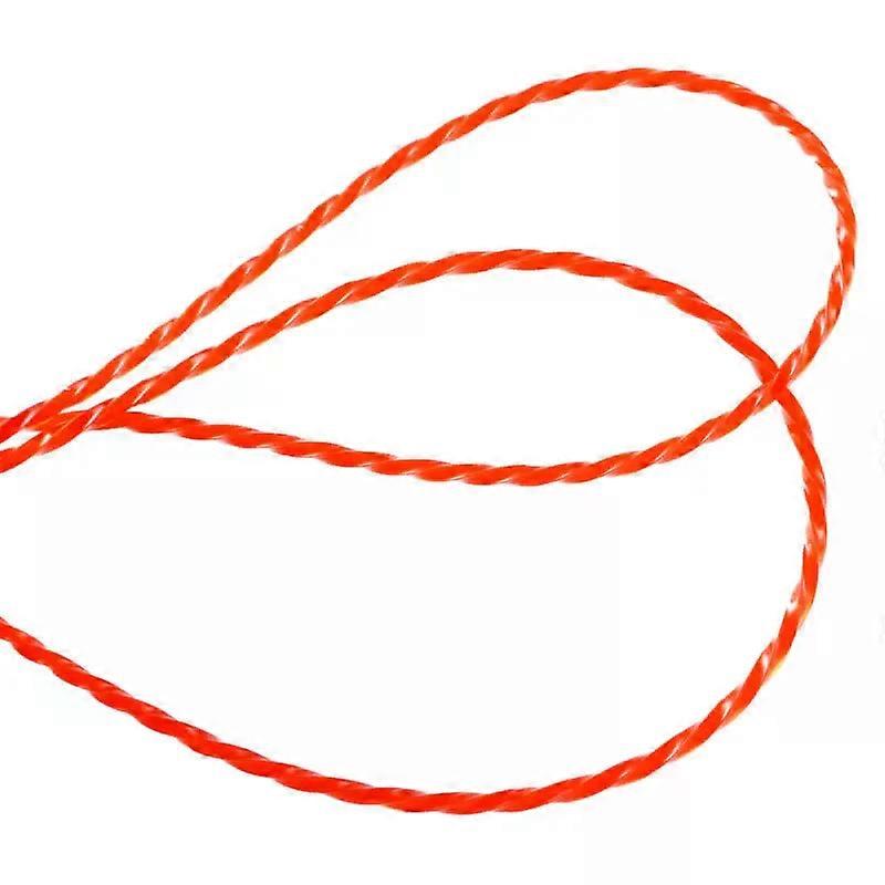 Nylon Wire Line for Scythe Trimmer Trimmer Replace Line 2.4mm*100m Red Nylon Line for Light Manual Electric Trimmer