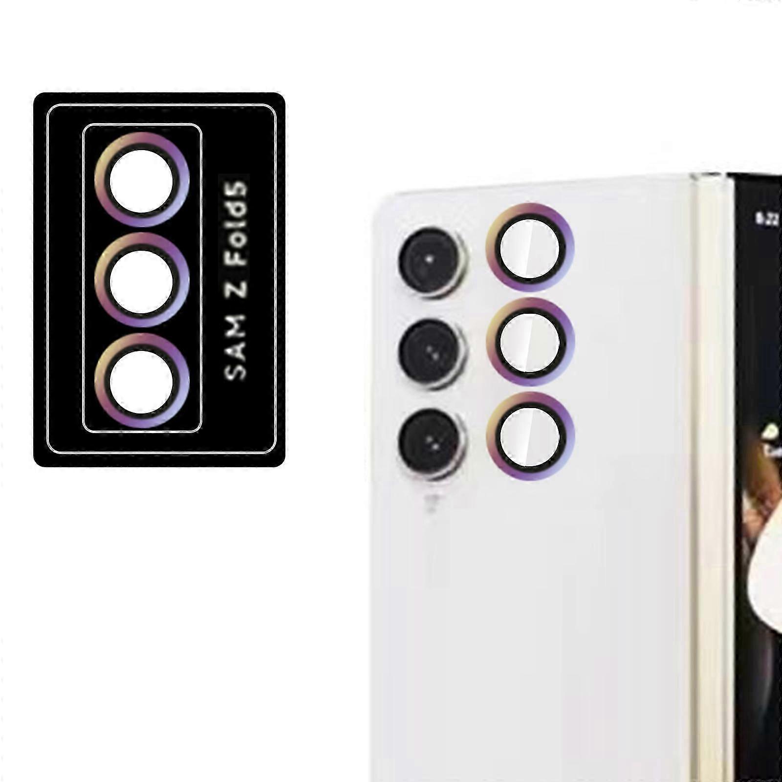 3パックZフォールド5カメラレンズスクリーンプロテクターウルトラHD強化ガラスカメラカバーギャラクシーZ Fold 5 5G