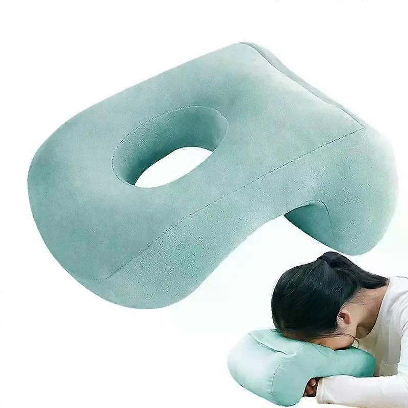 Soft Neck Pillow Office Rest Pillow Students Desk Sleeping Lunch Break Nap Pillow Soft Travel Pillow Suitable for Home School Office