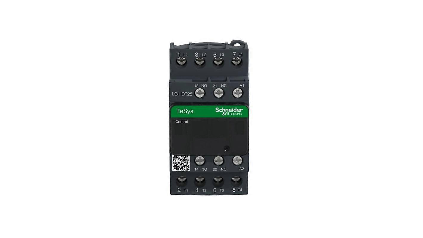 Schneider Contactor 4 Pole 25a 110v Ac Lc1dt25f7