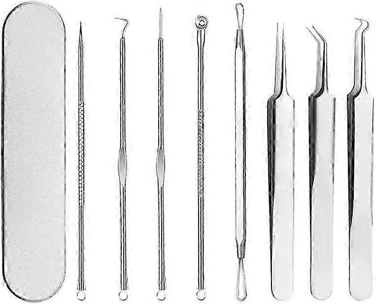 Premium Blackhead Remover Tool Kit - Comedone Extractors for Acne, Blemish