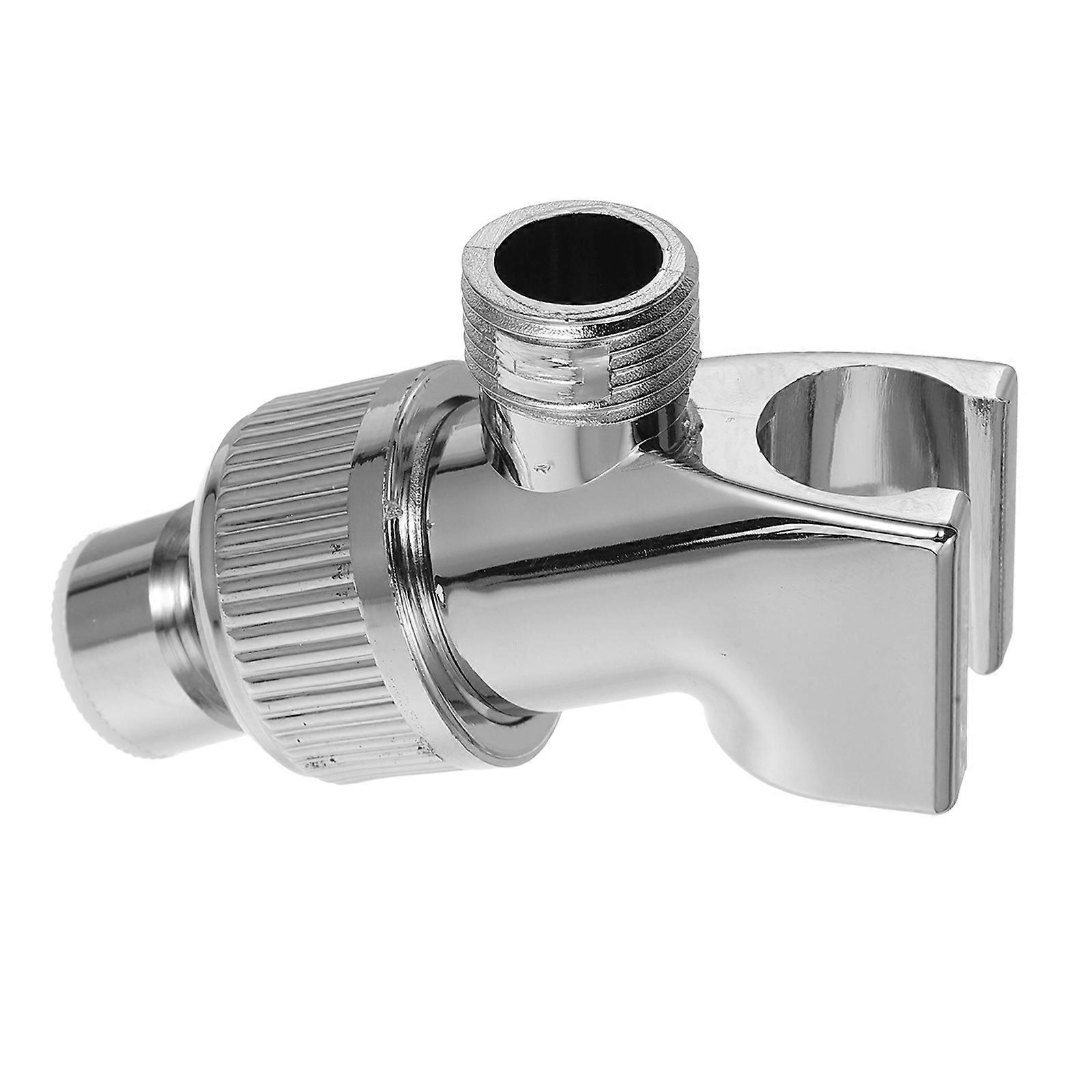 Adjustable Wall Mount Shower Head Holder No Drilling Removable Handheld Shower Wand Bracket Easy Installation Durable Materials User Friendly Design