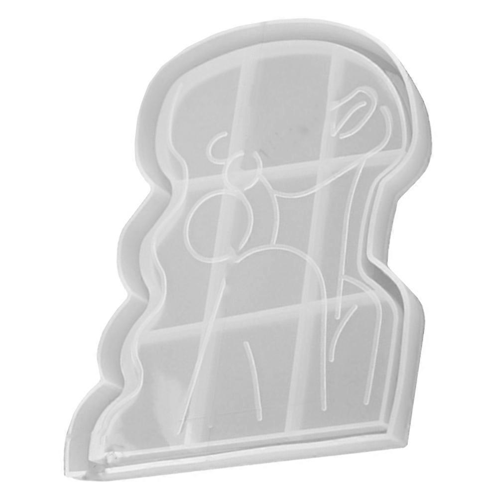 Crafting Silicone Moulds Fruit Plate For Handmade Enthusiasts Smooth Round Shape 1Set