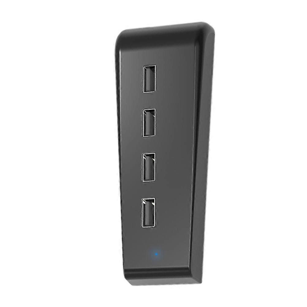 Multi USB Port Adapter For Gaming And Office Use Compatible With PS5 Black 1Pack