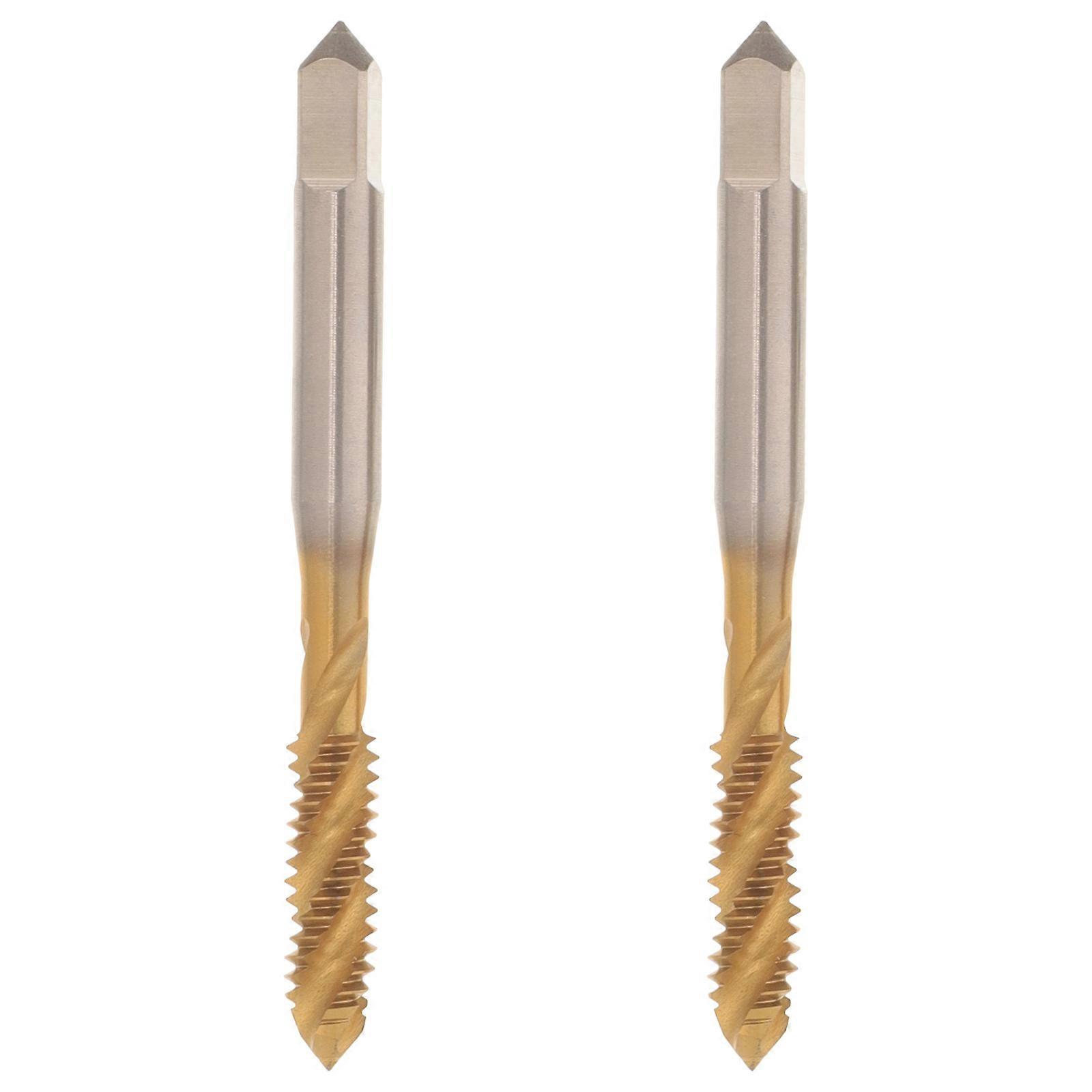 1/420 High Speed Steel Spiral Set for DIY Thread Repair Multi Color 2 Pieces