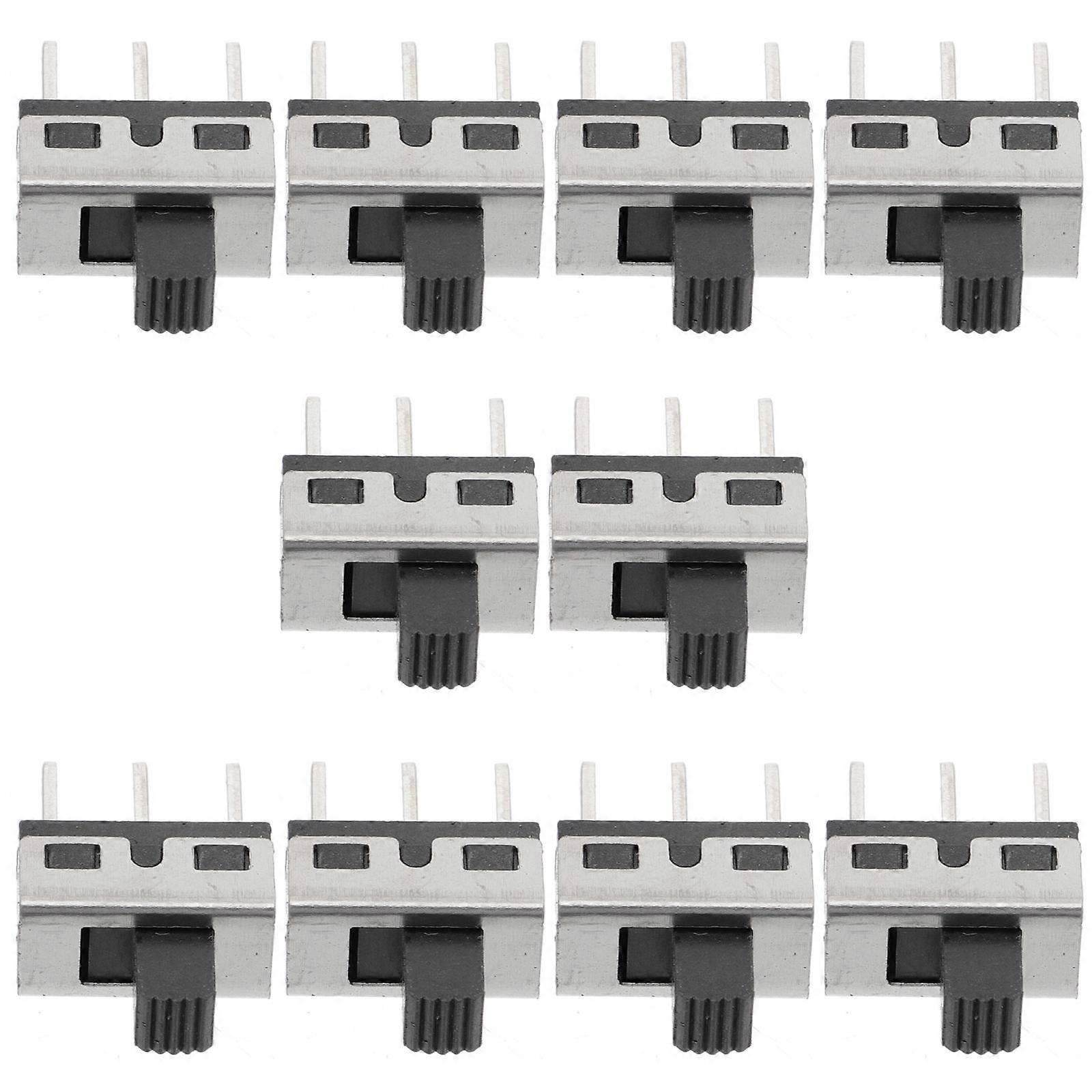 Vertical Slide Switch 3 Pin 2 Position for Home Use Made of Color Widely Used in Projects