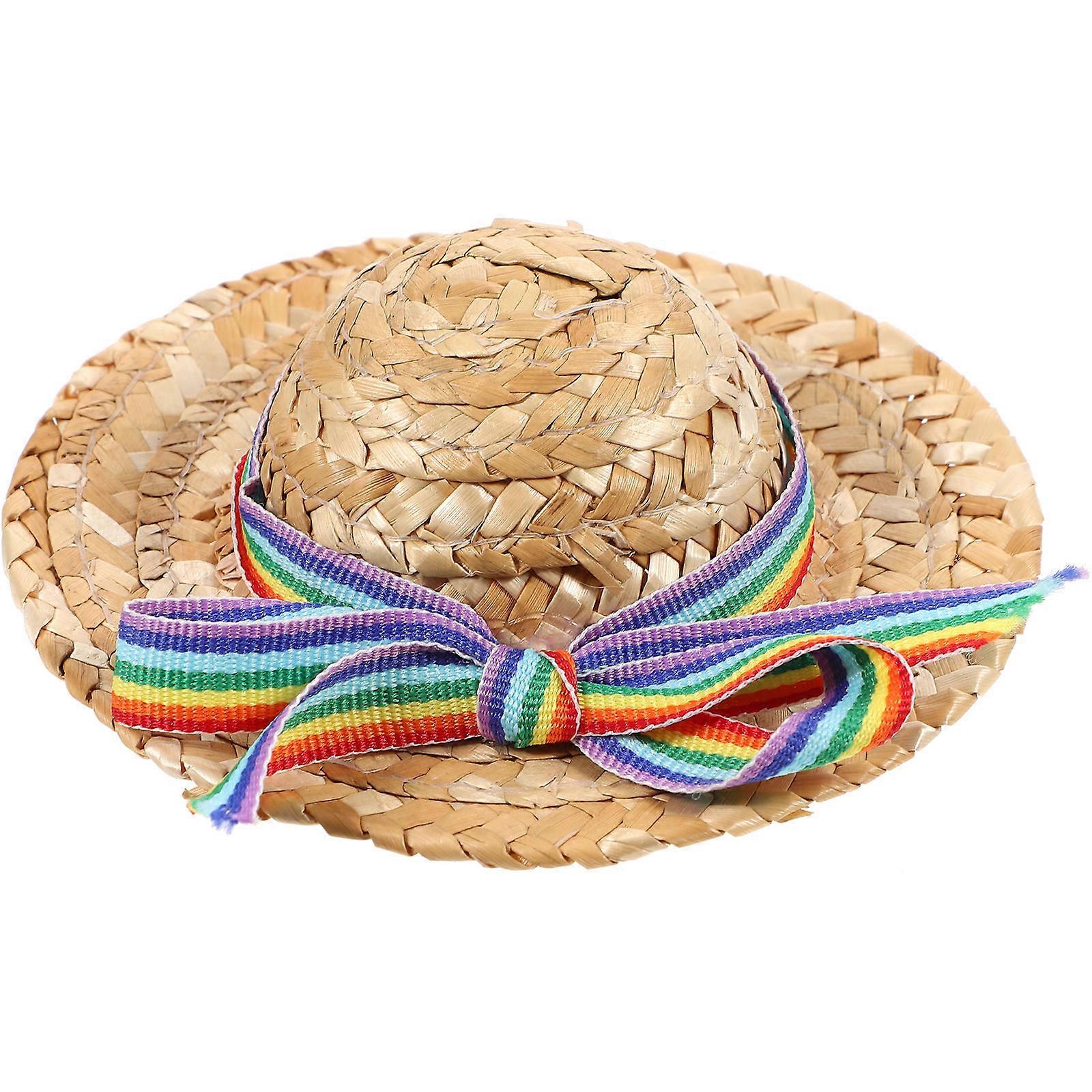 Durable Woven Hat for Photo Props and Parties Multi Size Fits Most Dogs