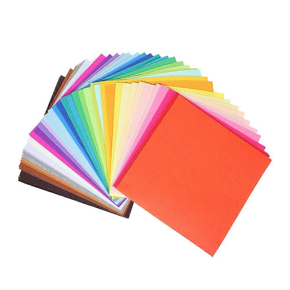 DIY Craft Making 40Pcs Square Shaped Felt Sheets Suitable For Kids Kindergarten High-grade Material