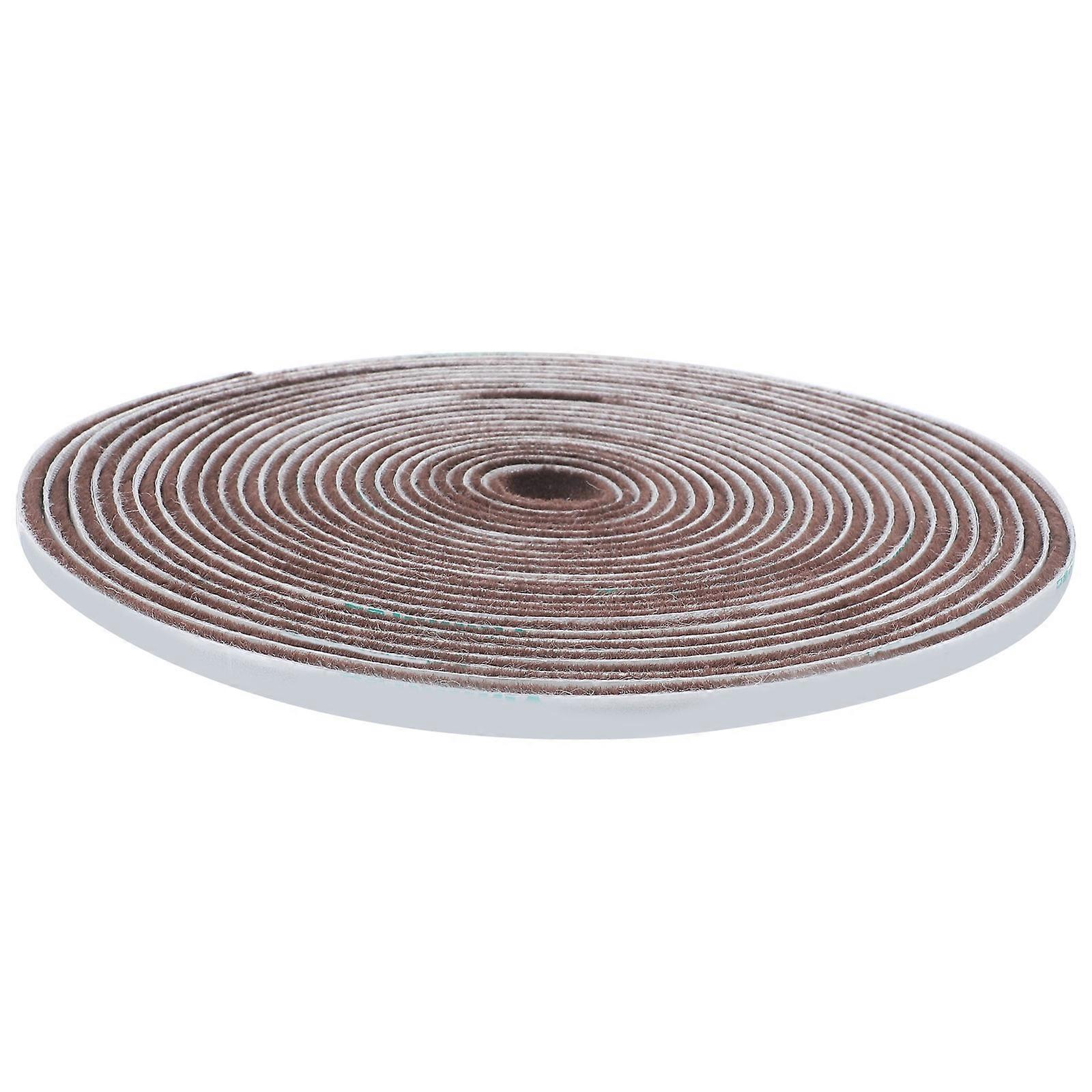 Windproof Window Sealing Strip 1 Roll Designed For Homeowners Brown Durable Weatherproof Solution