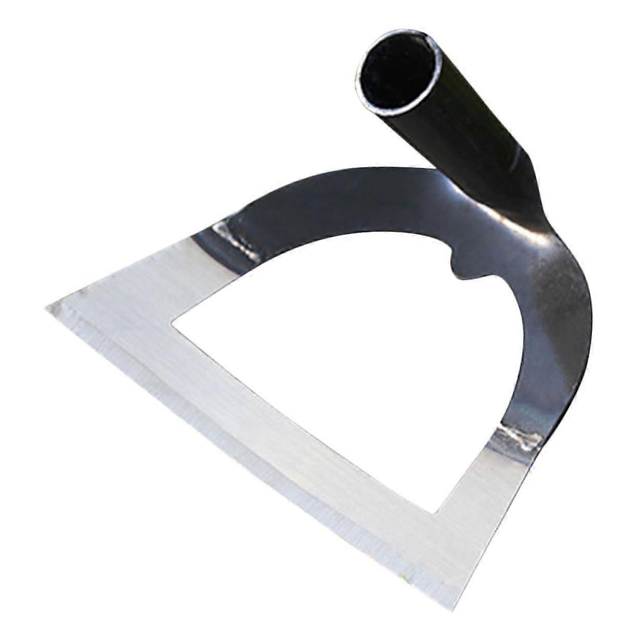 Hollow Hoe Garden Tool - Robust Weed Removal Tool made of Durable Material for Effective Weeding, Loosening and Planting