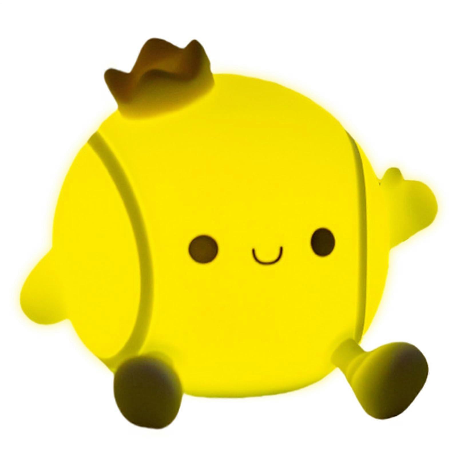 Silicone Night Light, TouchSensitive with Brightness Adjustment for Baby Nursery, Portable Soft Lamp