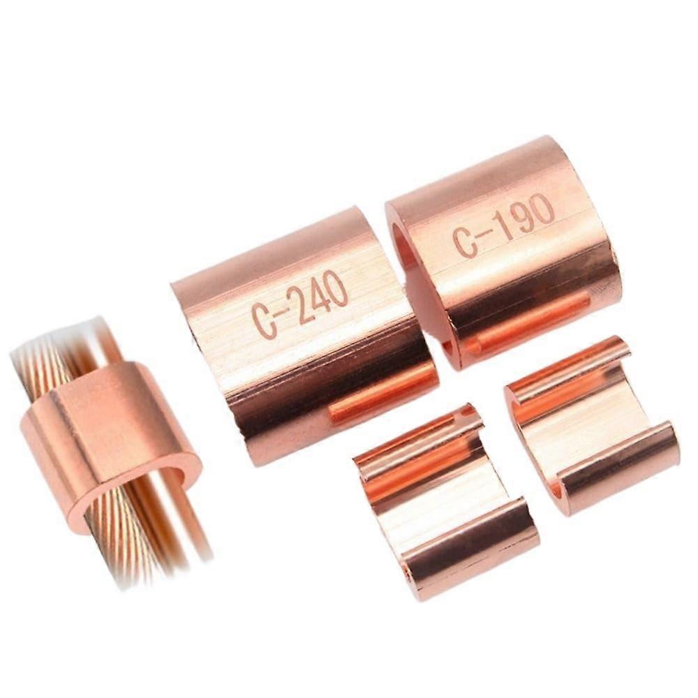 Aluminum Cable Clamp C-Type Copper Wire Clip, C-Shaped Clamp, Wire Connector Model CCT-16