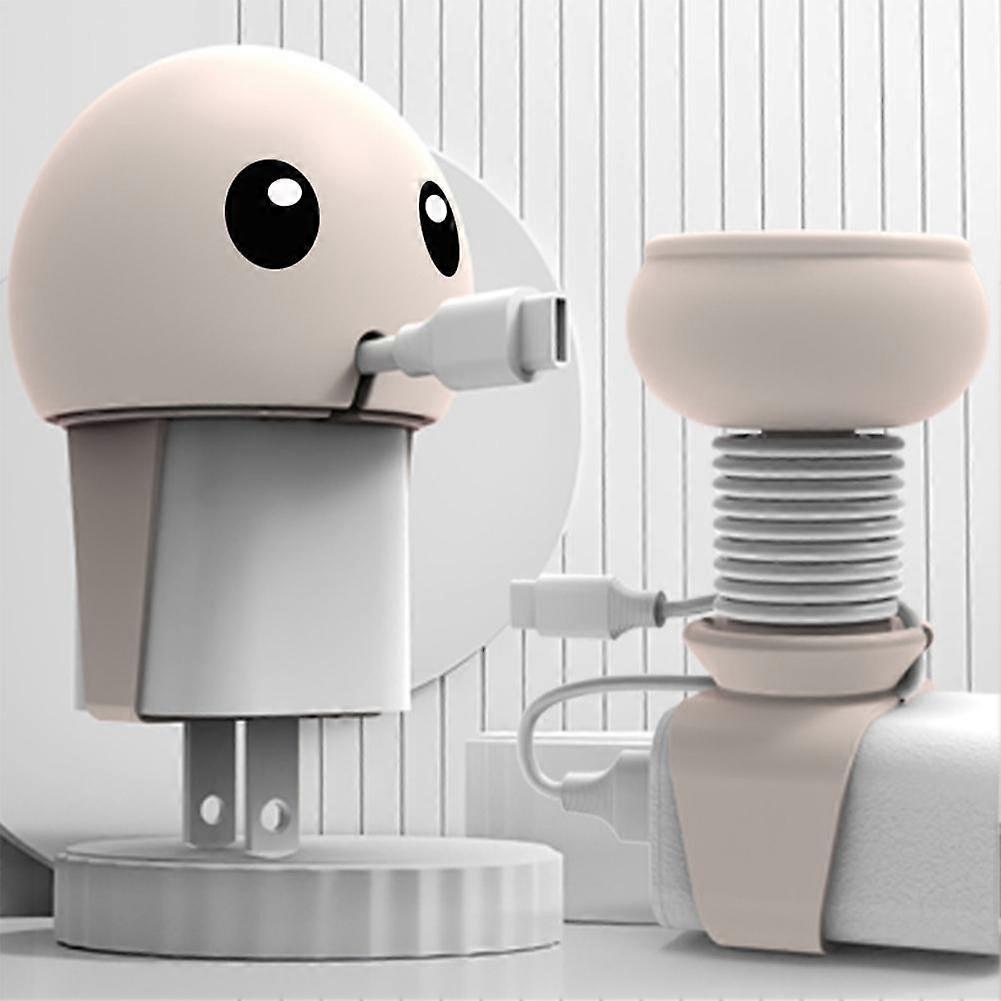 Silicone Cable Organizer Case Creative Travel Data Cable Storage Buckle Desktop Charger Cord Wrap Protector