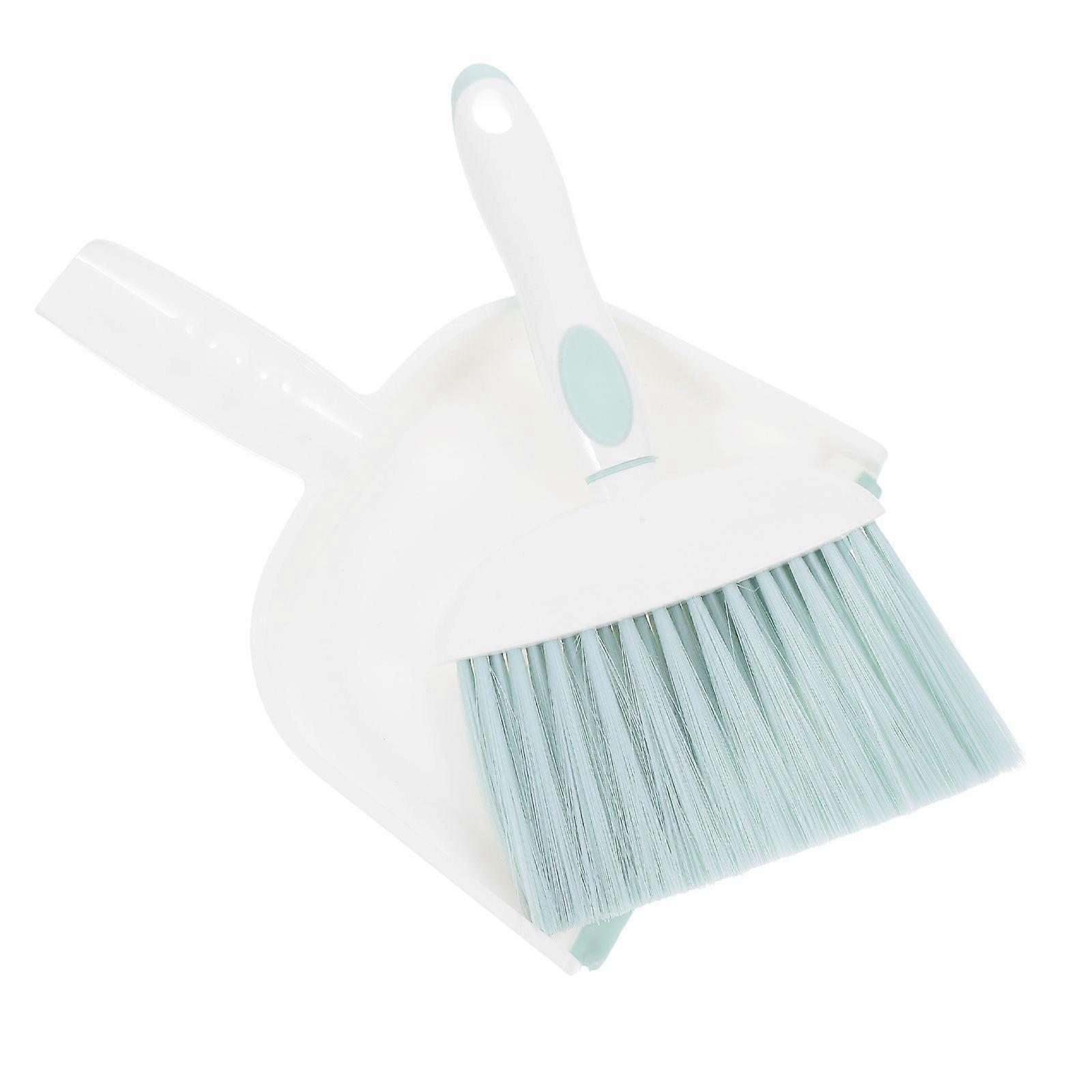 Mini Dustpan and Brush Set - Mini Hand Whisk Broom Brush Cleaner for Computer Keyboard Pet Cage Desktop Cleaning Tools