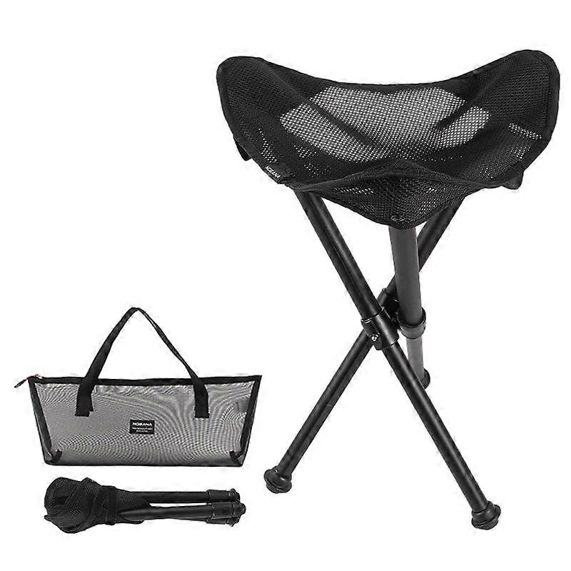 Outdoor triangular stool, retractable and foldable, NOBANA, outdoor triangular stool