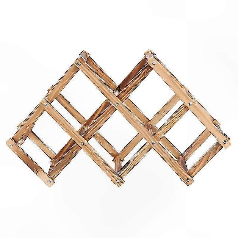 Brown Wine Rack for Kitchen Storage, 1 Piece