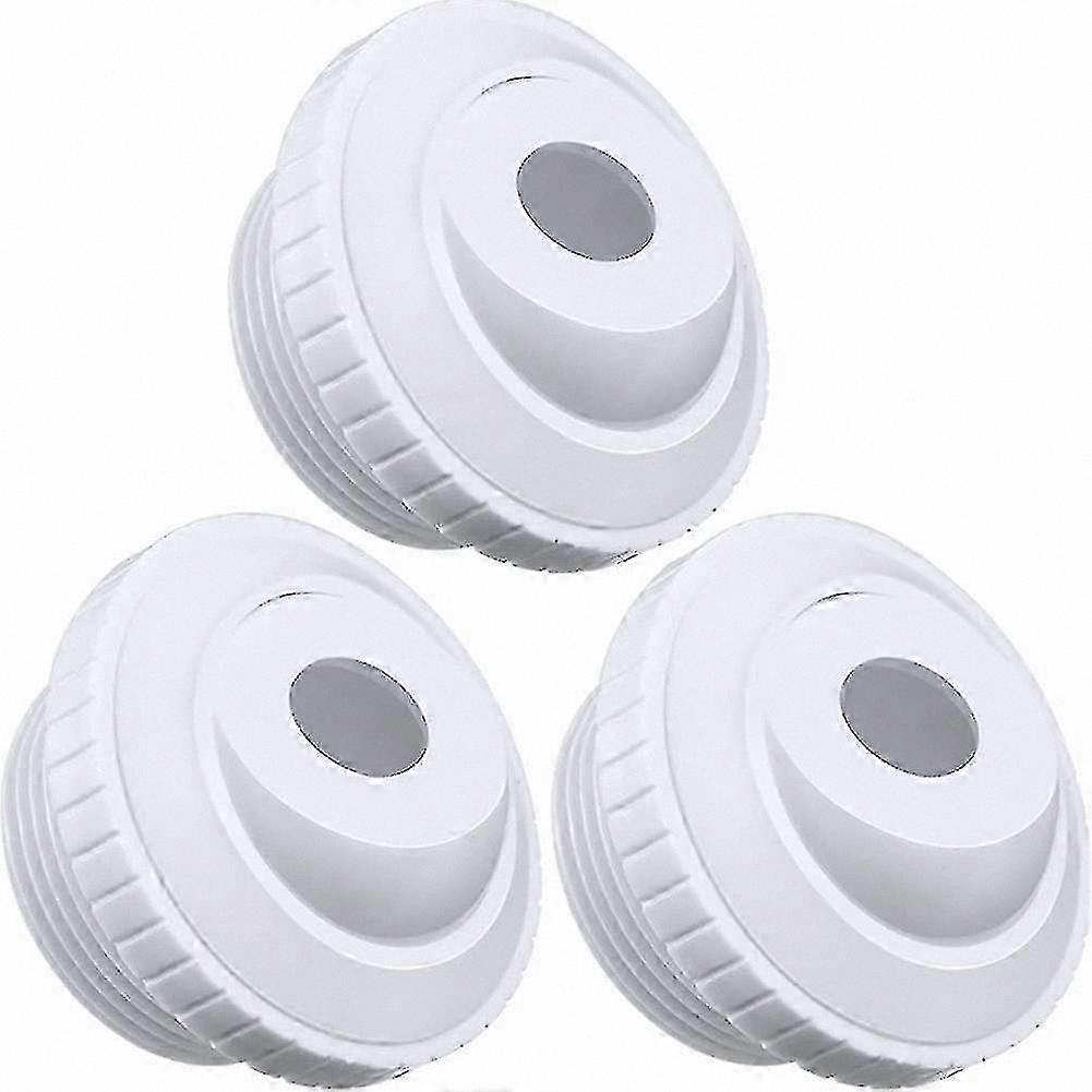 3-Piece Pool Jet Nozzle Set, 360-Degree Rotating Massage Nozzles for Spa and Swimming Pools