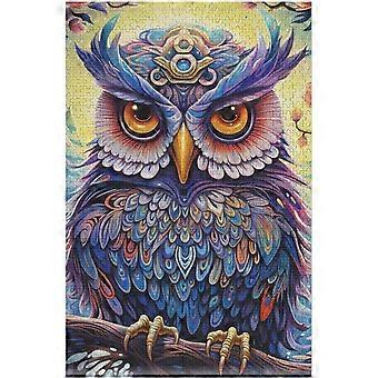Gufo puzzle in legno 300 pezzi per adulti. Puzzle impegnativi da completare, ma divertenti e divertenti