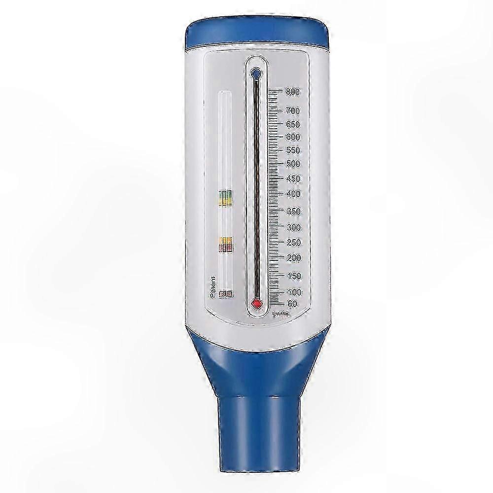 Portable Personal Peak Flow Meter - Expiratory Flow Device for Lung Function Testing and Spirometry