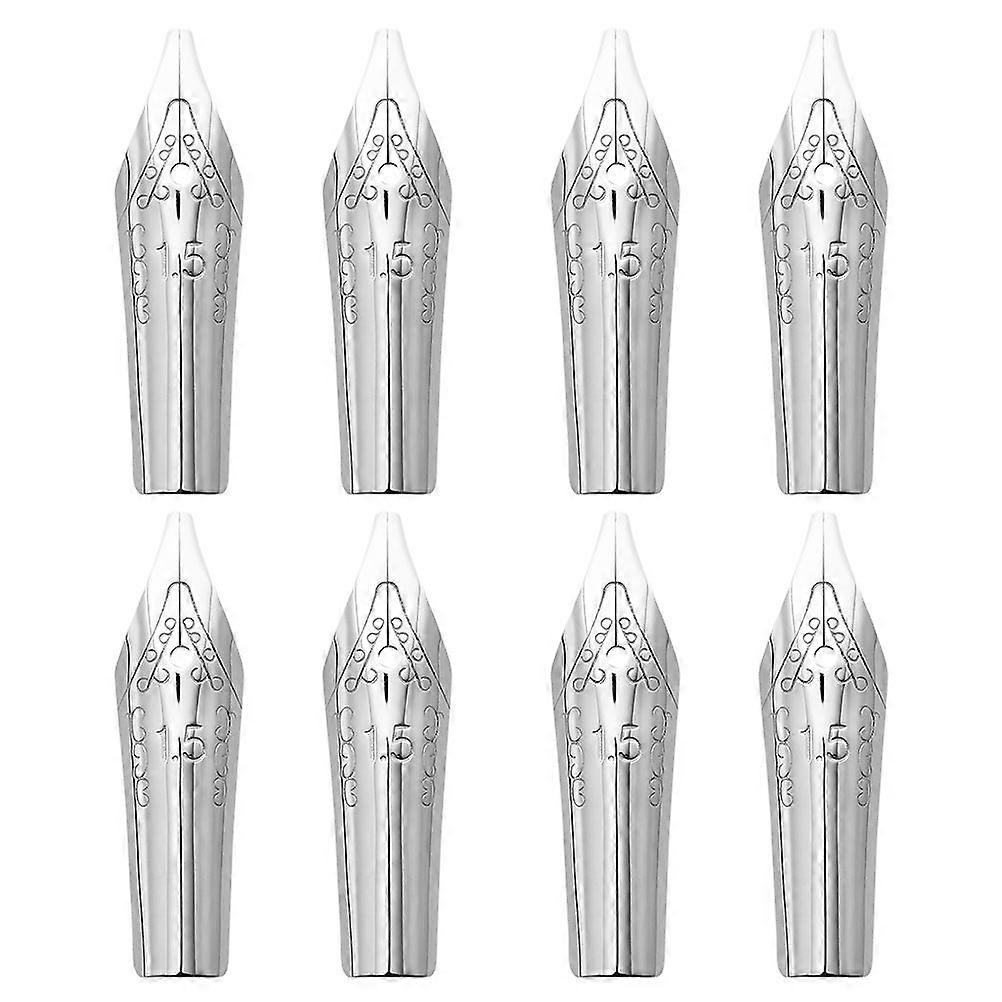 8pcs Fountain Pen Replacement Nibs Pen Nibs Calligraphy Writing Pen Supplies