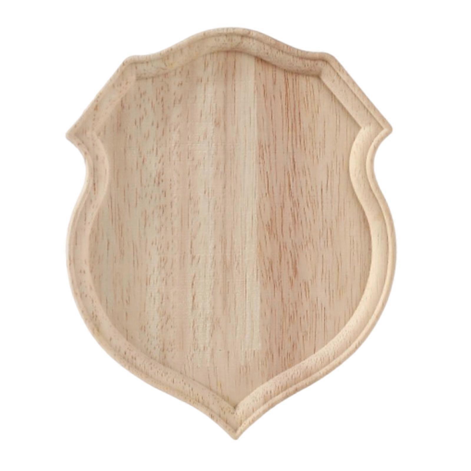 Natural Wood Round Shaped Photo Frame Hand Decorative Tray Round Wooden Picture Frame with Tray for Home Office Use Multicolor