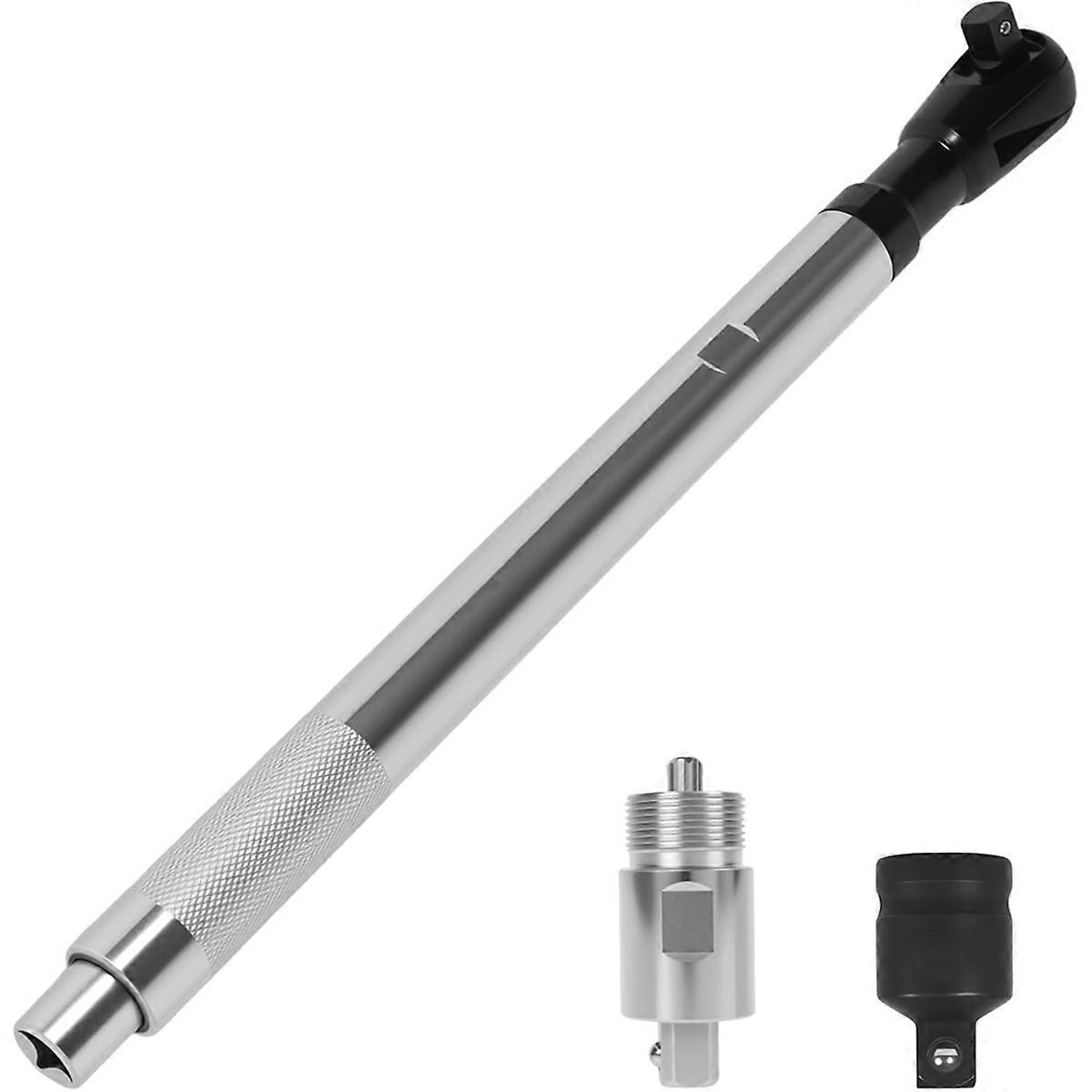 Offset Extension Wrench,1/2 Inch Electric Ratchet Wrench Extension Rod with Socket Set,for Tight Spa