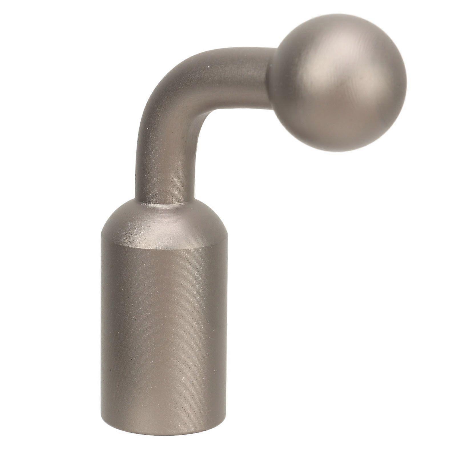 1/4 Inch to 17mm Ball Vertical Mount Adapter 17mm Ball Head Bracket Base Adapter with 1/4 Inch Screw Hole for Tripod Selfie Stick Camera Bracket PU852