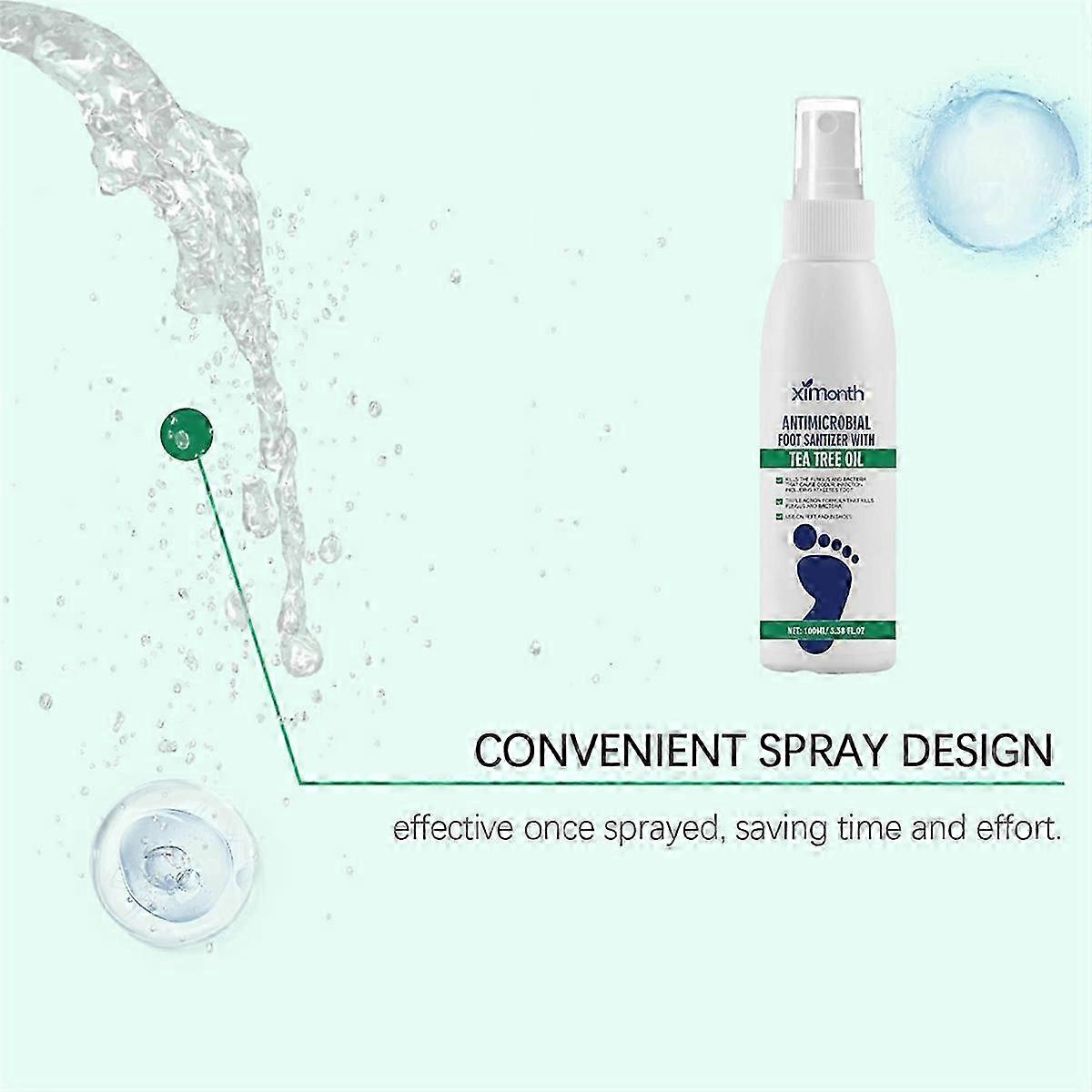 Foot Drying and Deodorization Foot Deodorant Tea Tree Oil Potion