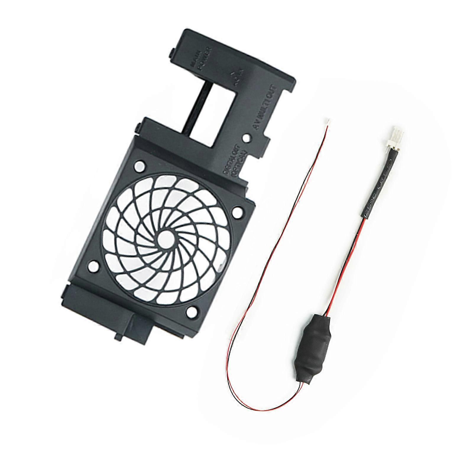 Cooling Fan Mounting Stand Anti Vibration Design Retro Gaming Console Fan Bracket for P2 Fat Game Console Multicolor