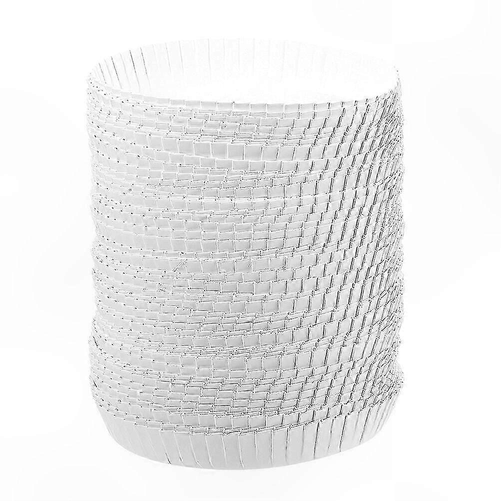 100-Pack Biodegradable Cup Lids for Hot and Cold Beverages