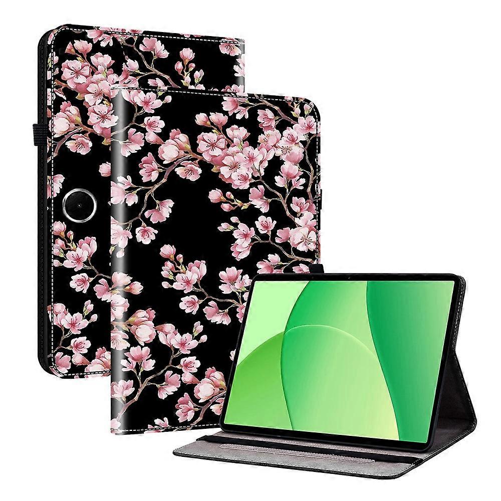 Compatible For OnePlus Pad Lite / Oppo Pad SE Leather Case Pattern Printed Stand Tablet Cover with Card Slots