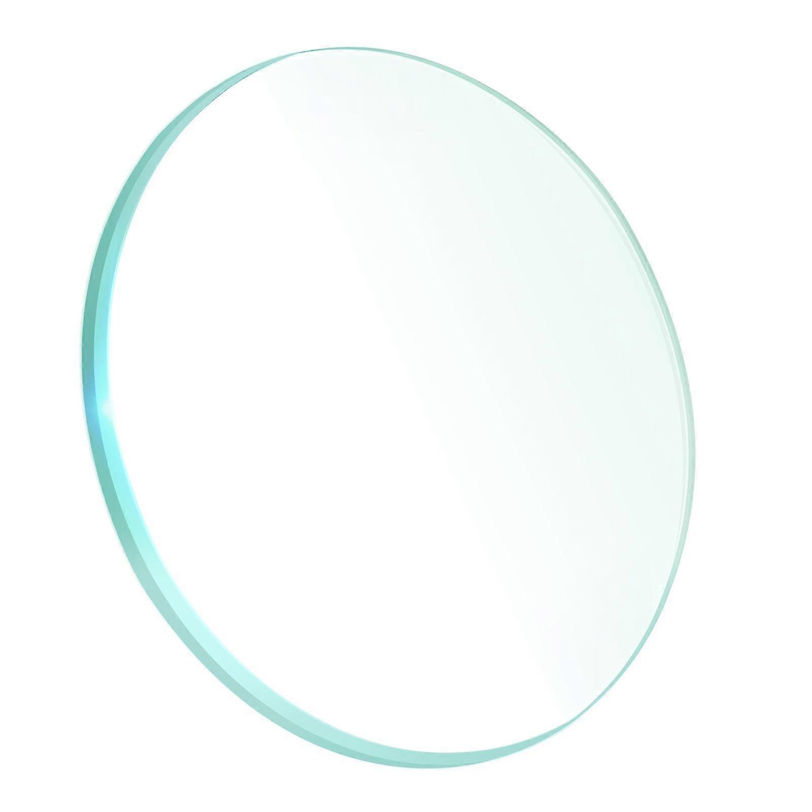 عدسة بصرية مزدوجة من الزجاج المحدب لمختبر التجارب العلمية 50 مم قطر 100 مم البعد البؤري شفاف SZRH A-S