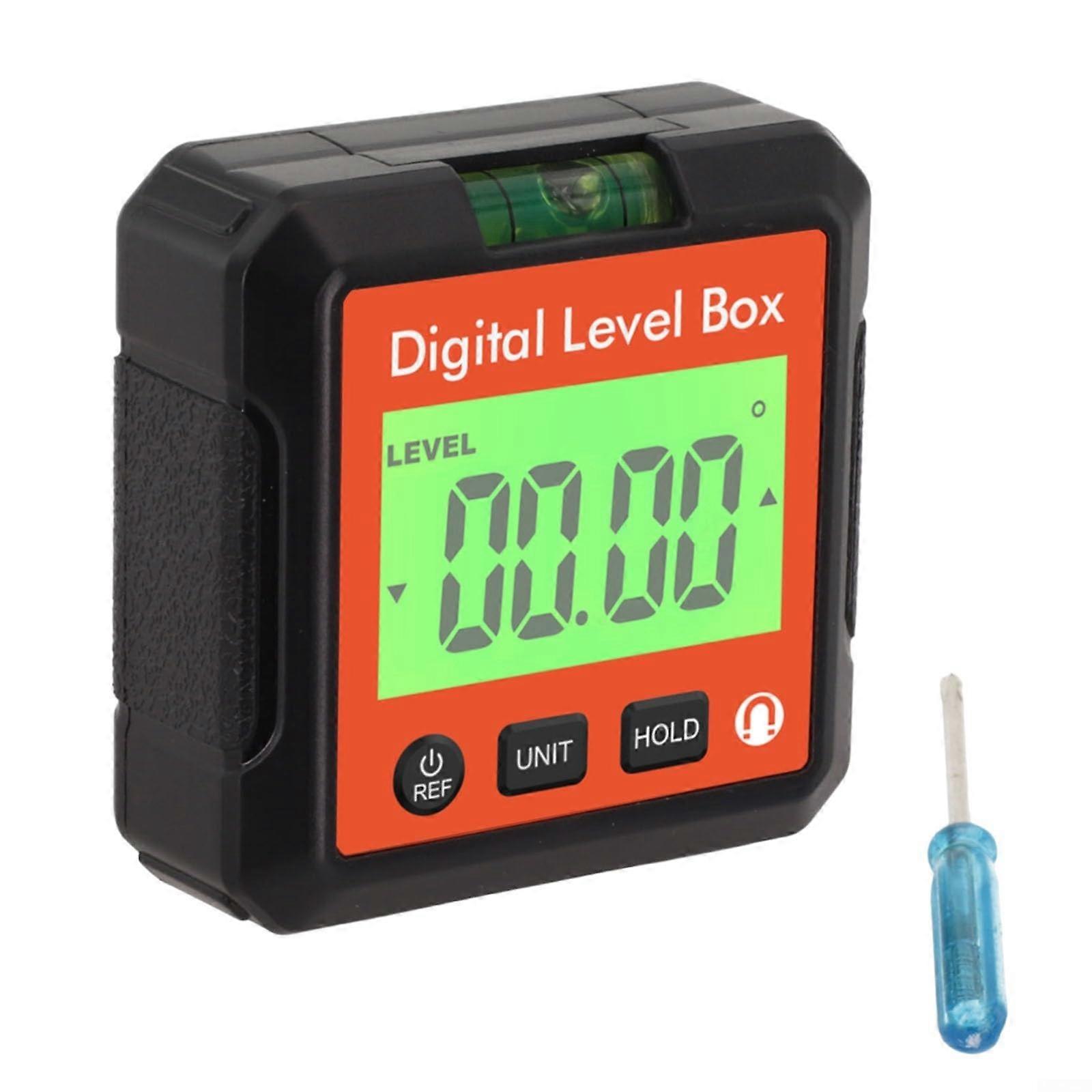 Digital Level Angle Meter Model E With Magnetic Base Protractor Inclinometer For Woodworking And Automobile