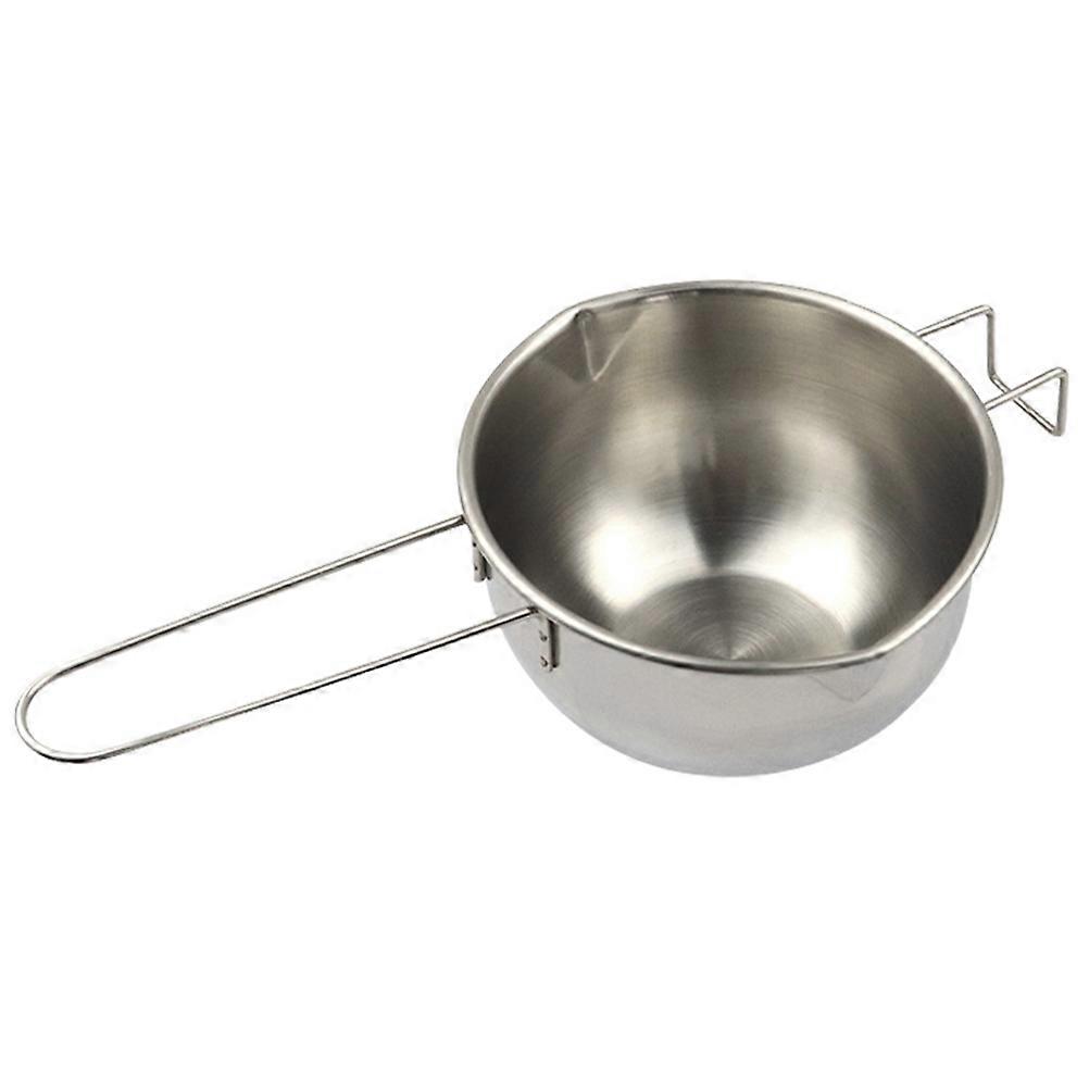 Stainless Steel Cheese Melting Pot Butter Melting Bowl Candy Warmer 1 Set
