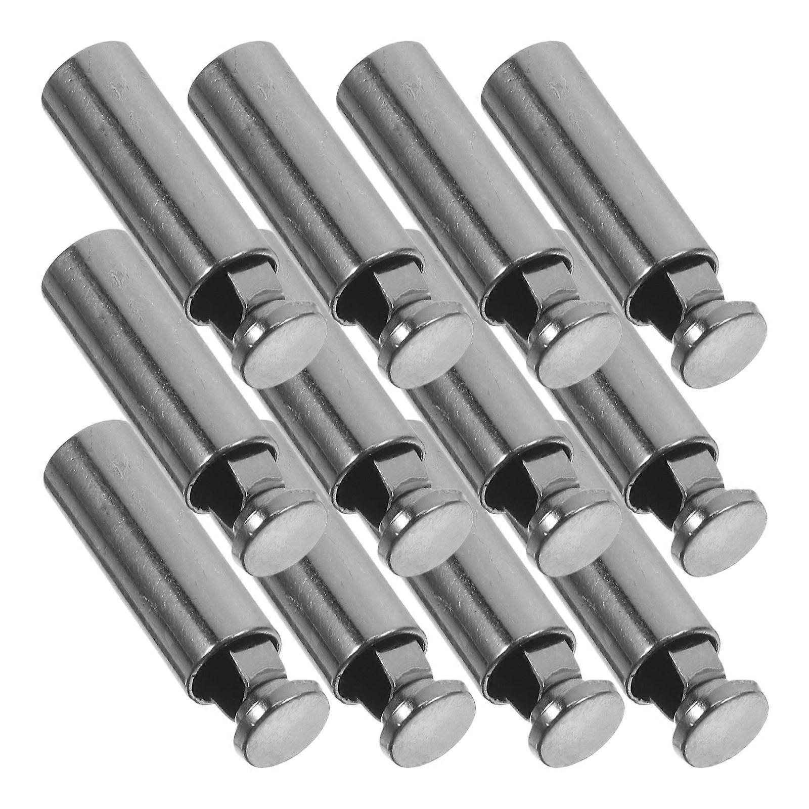 12pcs Metal Cord End Caps For Hoodies Pants And Drawstrings Zinc Alloy Shoelace Tips Metal Aglets Cord Locks Fasteners