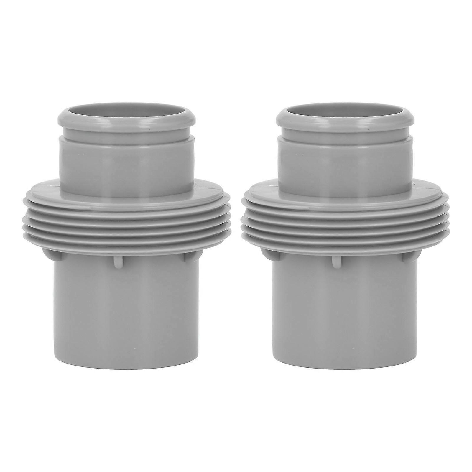 2pcs ABS 38MM Pool Hose Adapter Leakproof Connector P05992