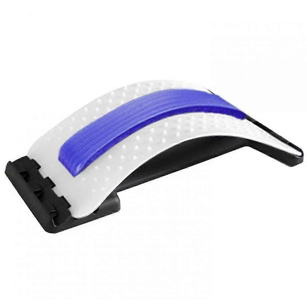 Back Stretching Device,back Massager For Bed & Chair & Car(Blue)