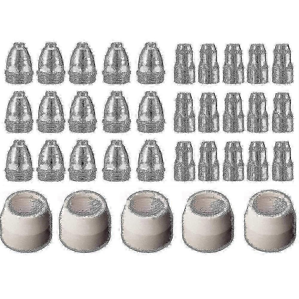 P80 Plasma Electrode Tip Nozzle 1.5 100amp Plasma Cutting Torch Consumables Accessory 35pcs5708812442135 f26 2025