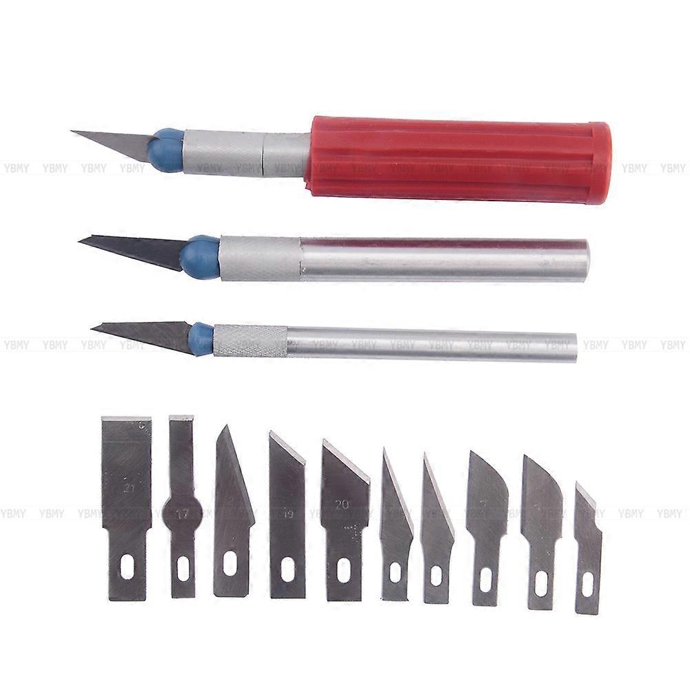 13pcs/set Multifunction Precision Hobby Tool Scrapbooking Grave Stencil Scribing Razor
