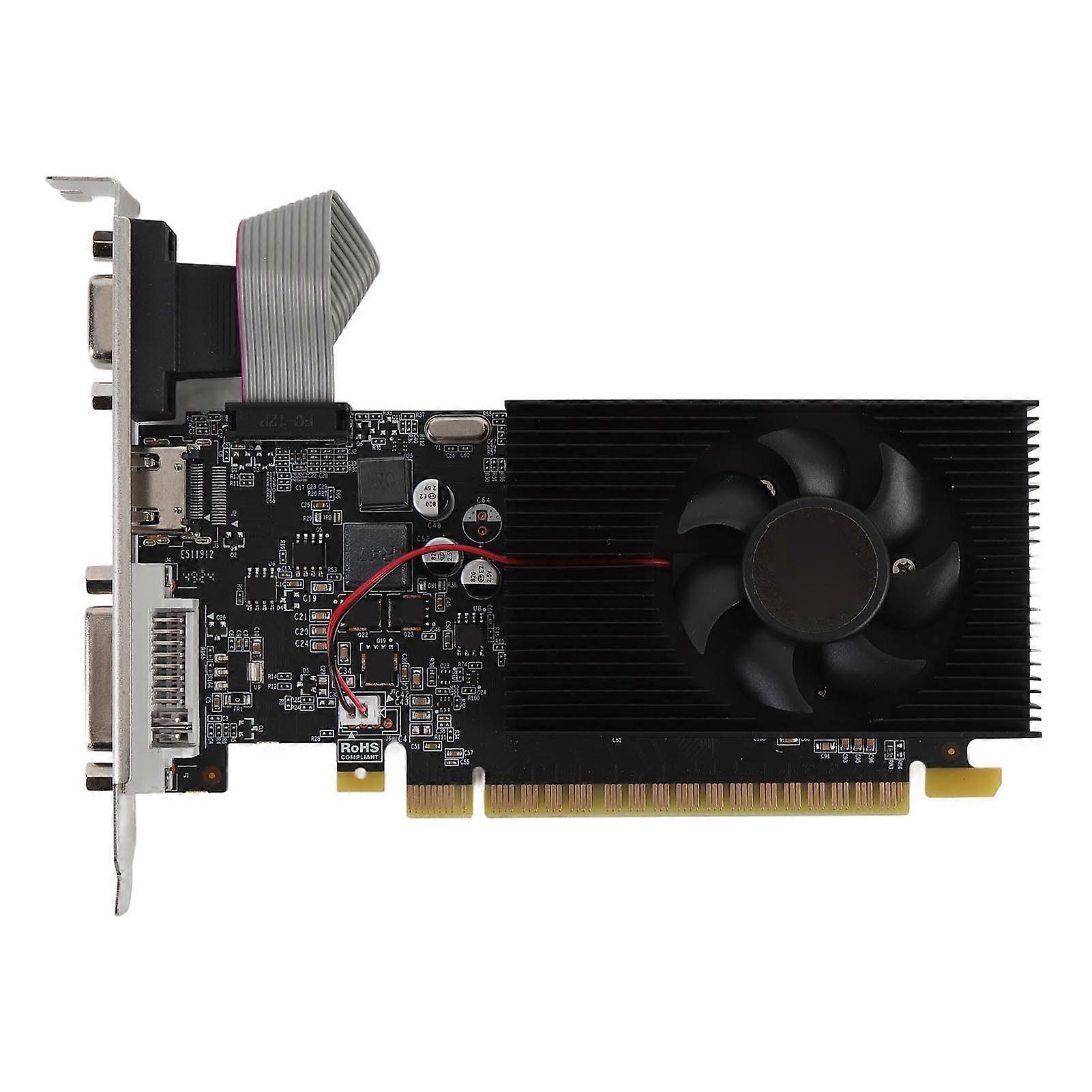 2GB DDR3 PC Graphics Card PCI Express 3.0x16 with 3 Outputs and Quiet Cooling Fan