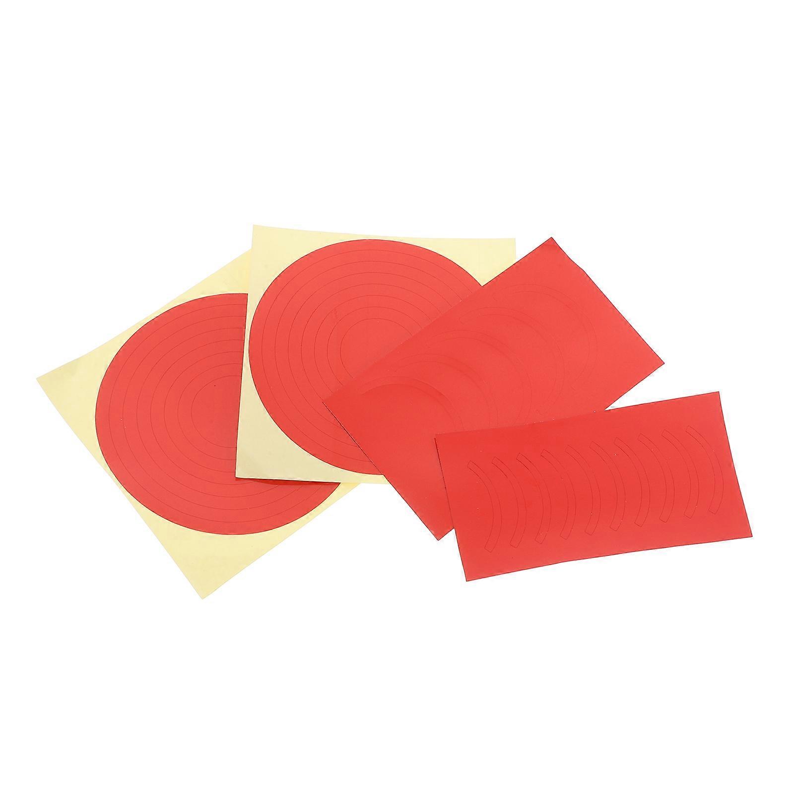 High Visibility Pressure Gauge Stickers Designed For Industrial Machinery Utilizing Reflective Film Labels