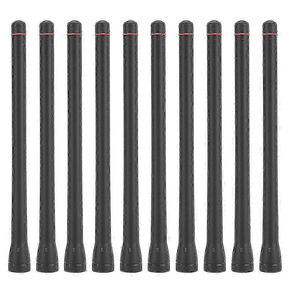 10pcs Fasc55v Short Vhf Antenna Walkietalkie Radio Accessory Compatible With Com Icf3/f11/f14-ym