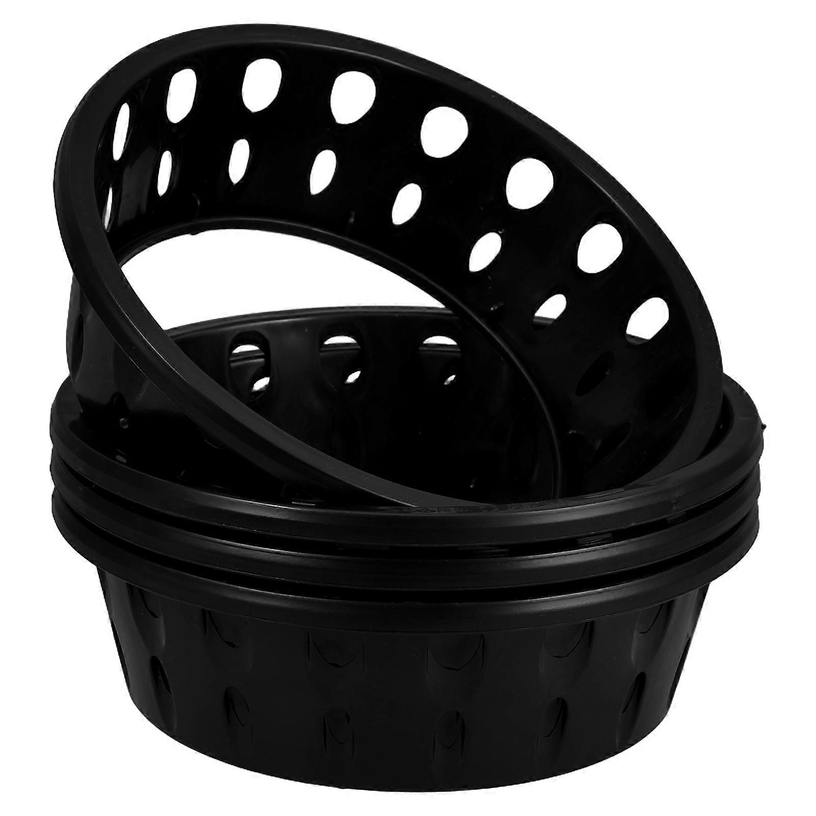 Watermelon Cradle Plastic Fruit Base Stable Placement Round Shape 4Pcs For Supermarket And Kitchen