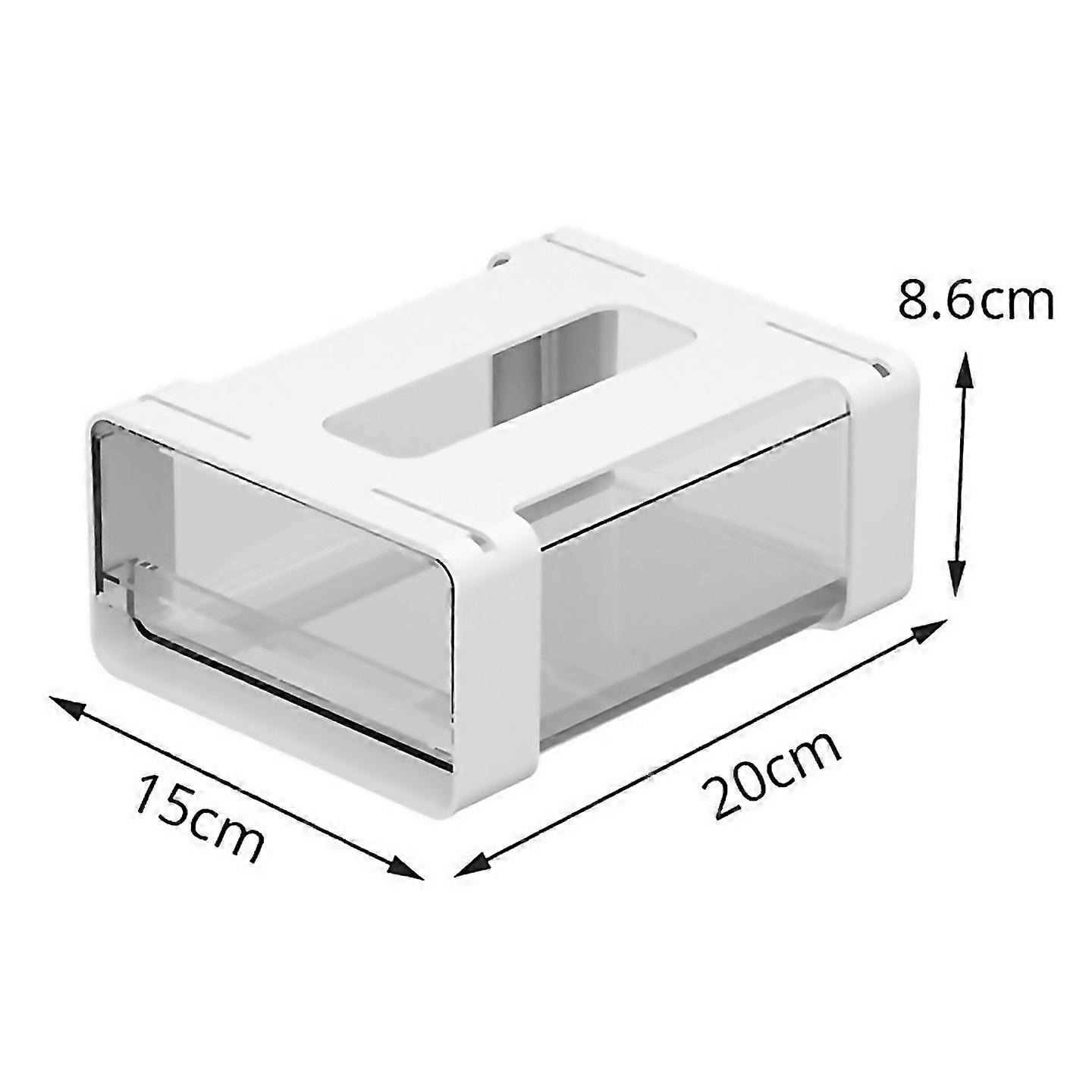 For Paper Plate Holder Plastic Storage Organizer For Kitchen Cabinetb