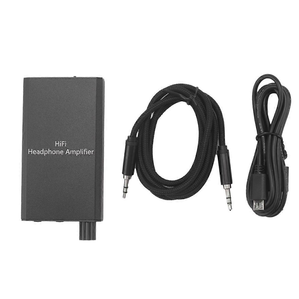 300Ω Headphone Amplifier HiFi Earphone Amplifier 3.5mm