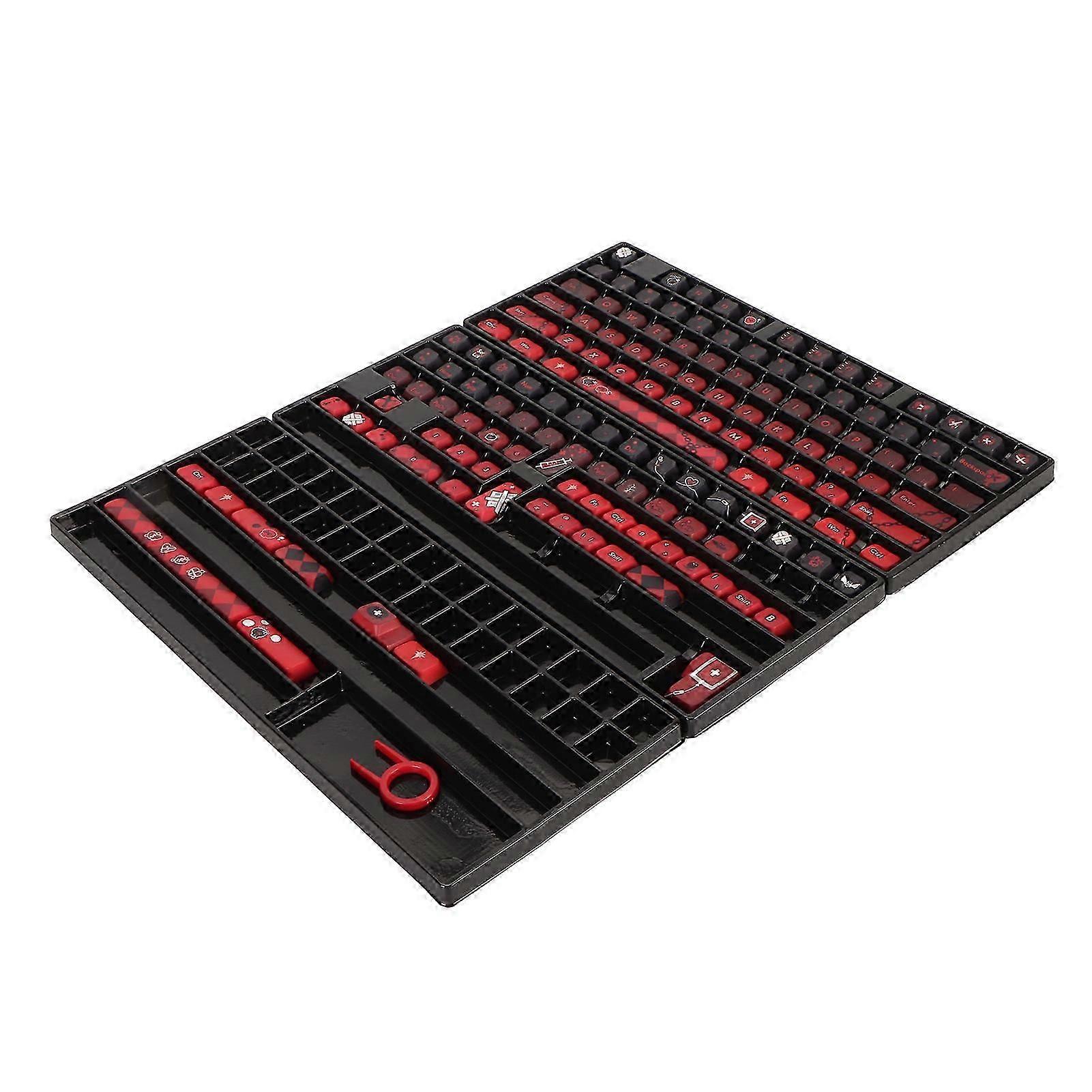 PBT Keycaps 140 Keys Gradient Colors Dye Sublimation for Mechanical Gaming Keyboard DIY