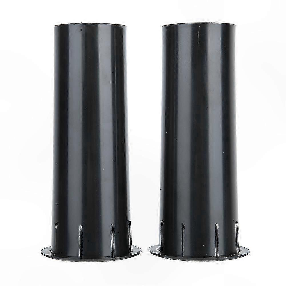 2PCS 50mm Smooth Inner Wall ABS Plastic Speaker Tubes for 4-6 Inch Speakers