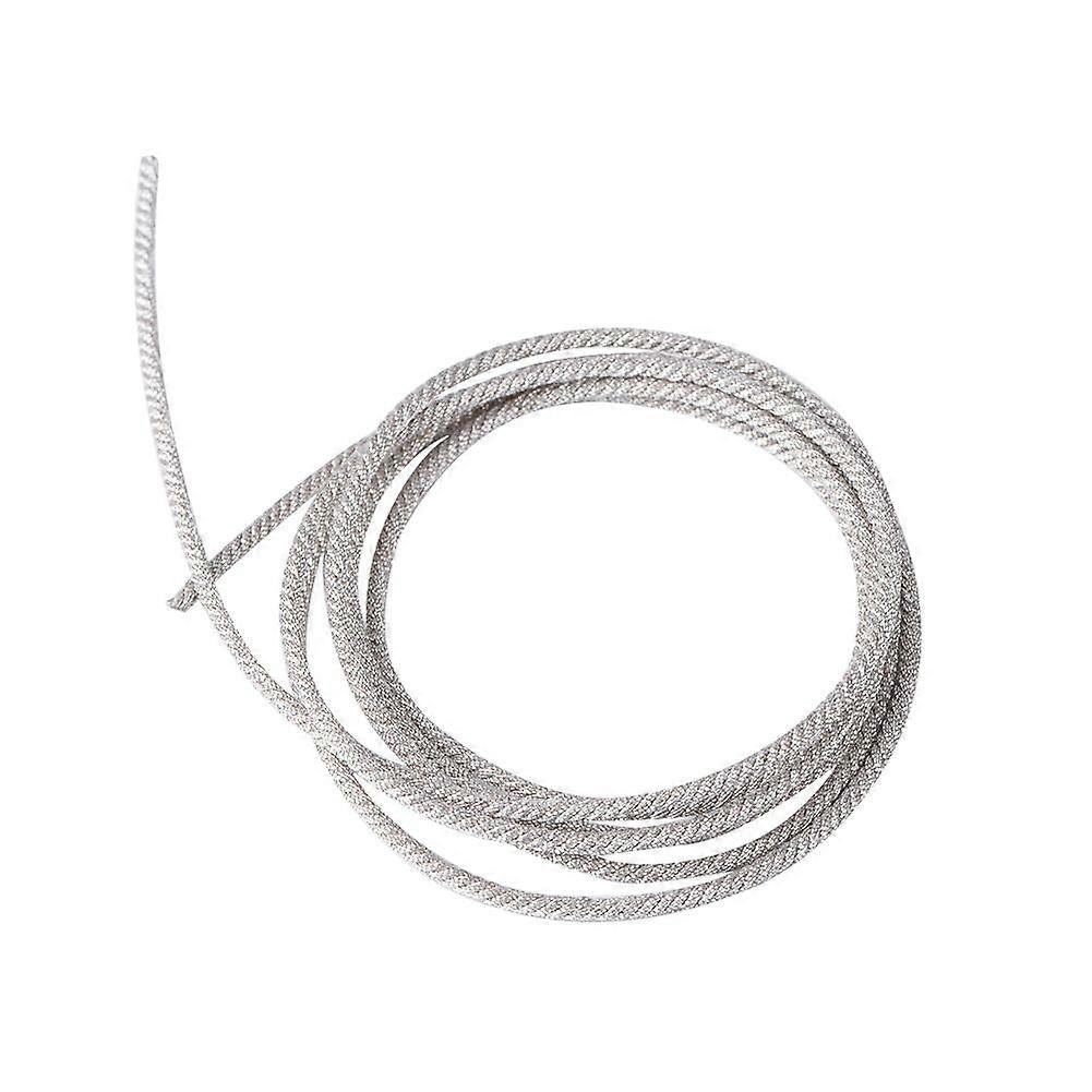 1m 32 Strands High Temperature Resistant Twisted Silver Wire Speaker Lead Wire Repair