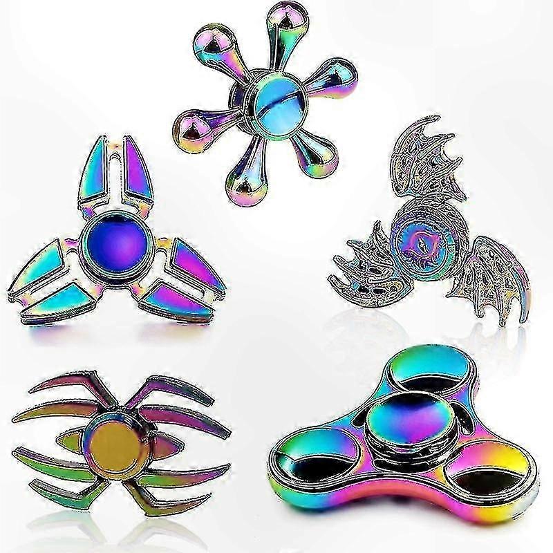 Fidget Spinner with Electroplated Hybrid Bearing for Stress Relief, Ideal for All Ages
