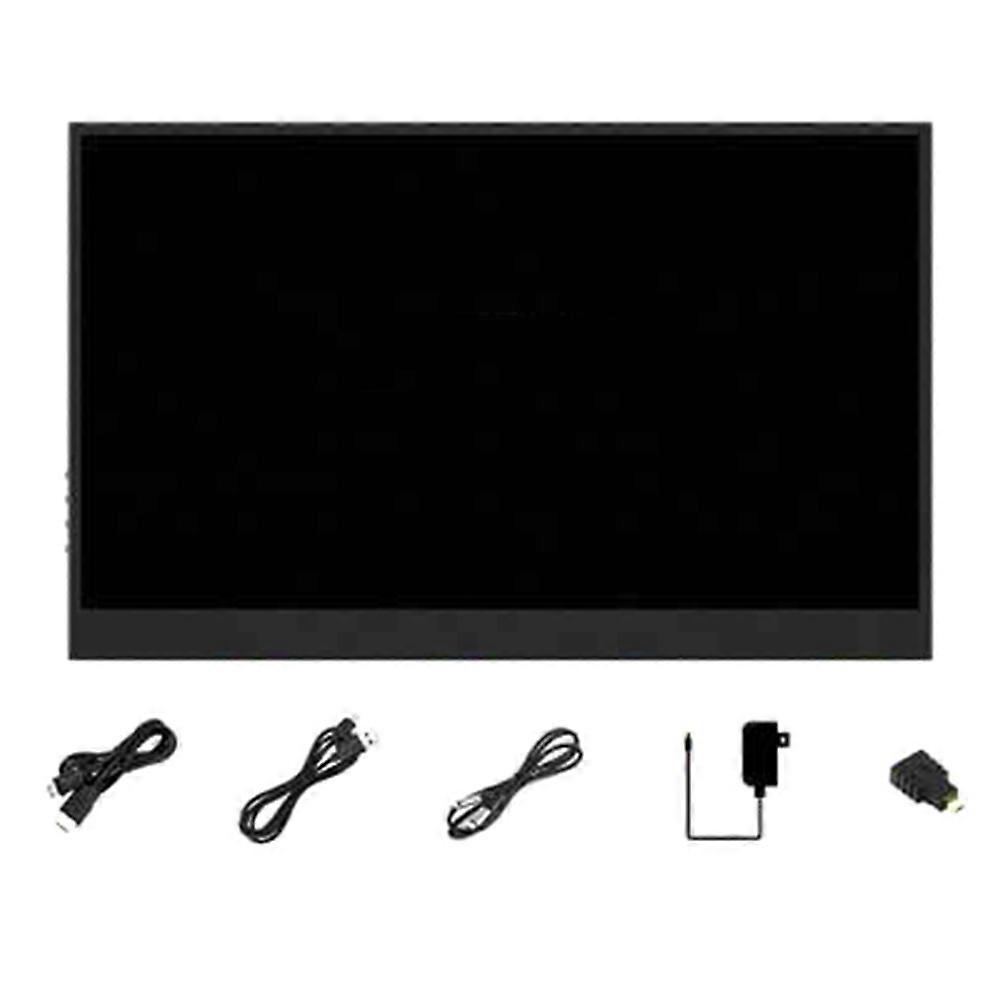 For Waveshare 15.6in LCD Touch Monitor(C),10-Point Capacitive Touch System Optical Bonding Toughened Glass Panel EU PLUG